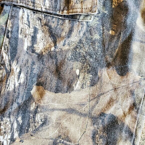 Y2k Camo Pants Mossy Oak Perfect Fade Baggy Pants Pink Accents - Size 5 - Picture 5 of 8